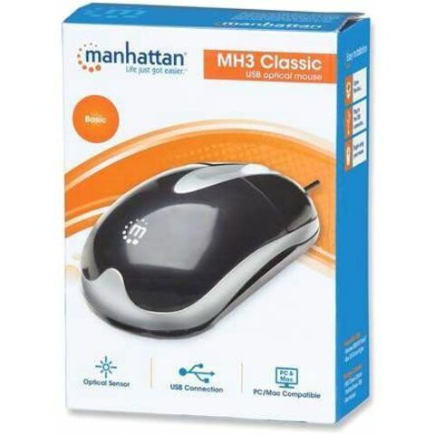 Manhattan MH3 Classic Optical Desktop Mouse