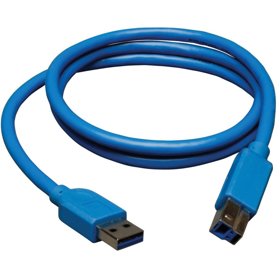 Tripp Lite by Eaton USB 3.2 Gen 1 SuperSpeed Device Cable (A to B M/M), 3 ft. (0.91 m)
