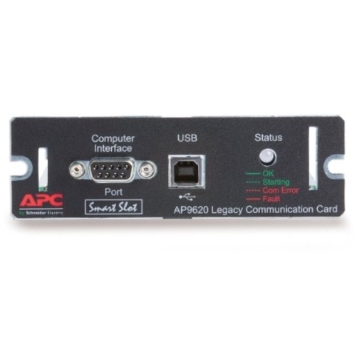 APC by Schneider Electric Legacy Communications SmartSlot Card - 1 x USB 2.0, 1 x DB-9 Serial