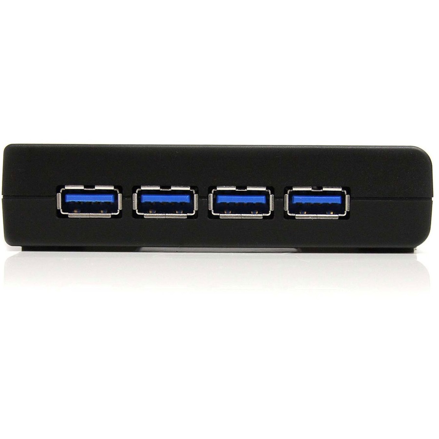 StarTech.com 4 Port Black SuperSpeed USB 3.0 Hub - USB Hubs - STCST4300USB3