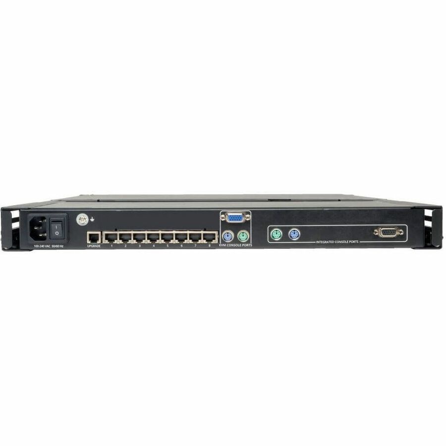 Tripp Lite by Eaton NetCommander 8-Port Cat5 1U Rack-Mount Console KVM Switch with 19-in. LCD