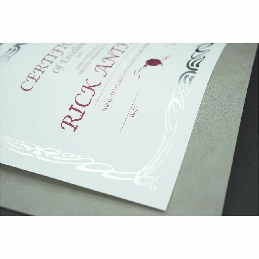 St. James&reg; Certificate with Silver Foil