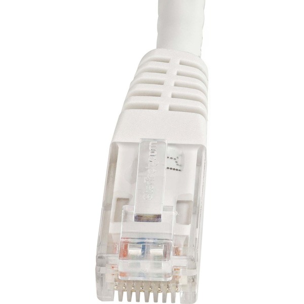 StarTech Molded Cat6 UTP Patch Cable (White) - 10 ft.(C6PATCH10WH)