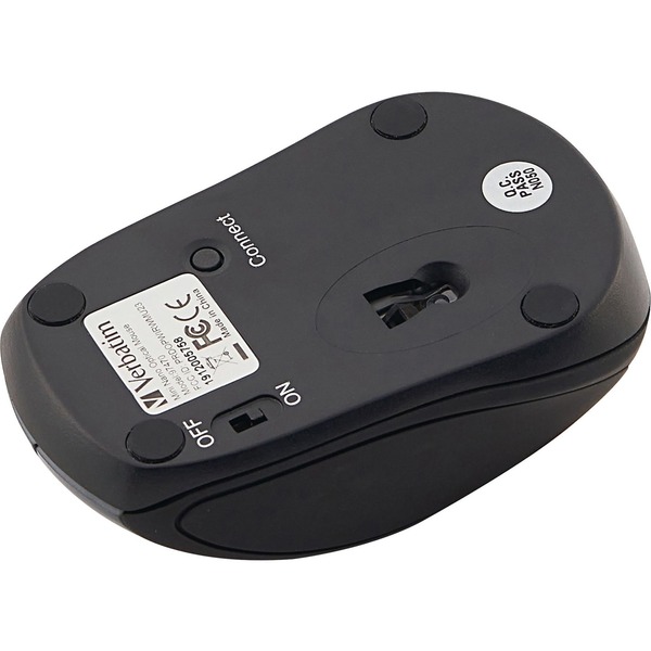 WIRELESS MINI TRAVEL MOUSE GRAPHITE