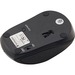 Verbatim Wireless Mini Travel Optical Mouse - Graphite - Optical - Wireless - Radio Frequency - Graphite - 1 Pack - USB - 1600 dpi - Scroll Wheel - 3 Button(s)