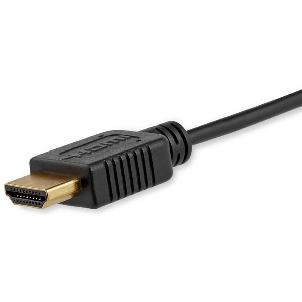 StarTech Slim High Speed HDMI Cable with Ethernet - HDMI to HDMI Mini M/M - 6 ft.