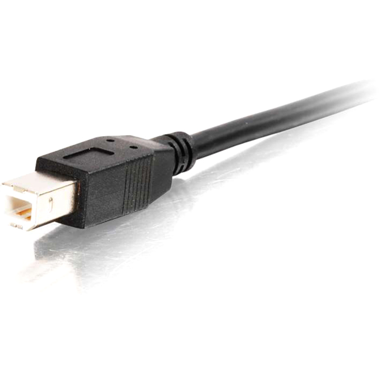 C2G 12m USB 2.0 A/B active cable for extended device connections — alternate view 1