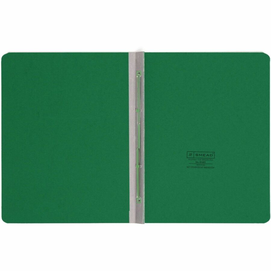 Smead Premium Pressboard Report Cover, Metal Prong with Compressor