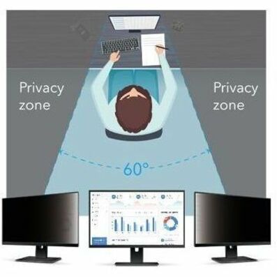 V7 ScreenSentry 21.5" Privacy Filter for Monitor - 16:9 Aspect Ratio