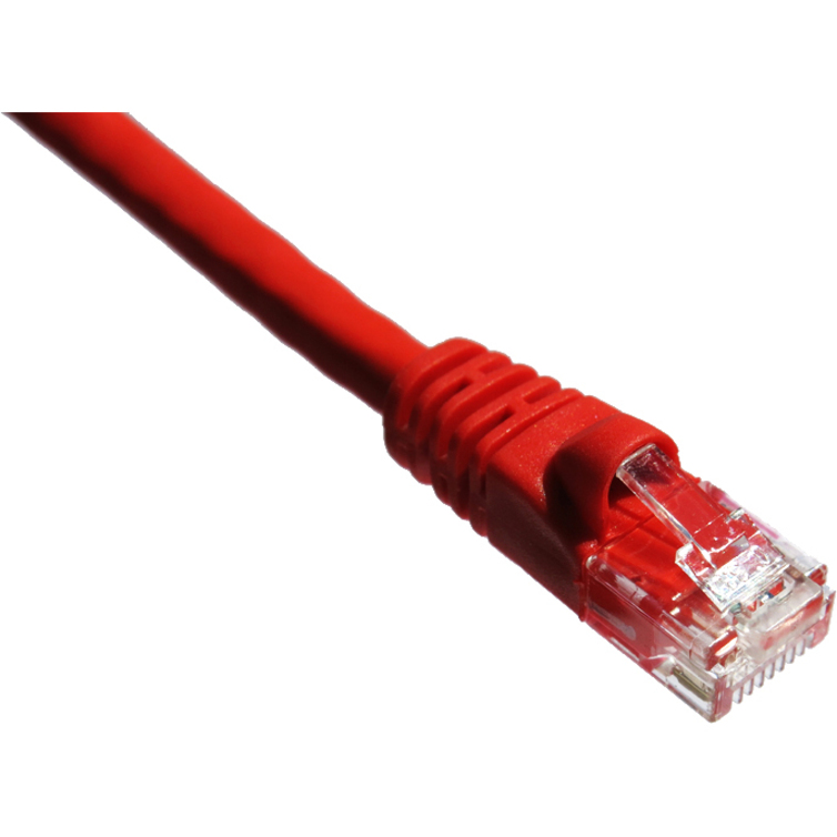 Axiom 2FT CAT6 550mhz Patch Cable Molded Boot (Red)