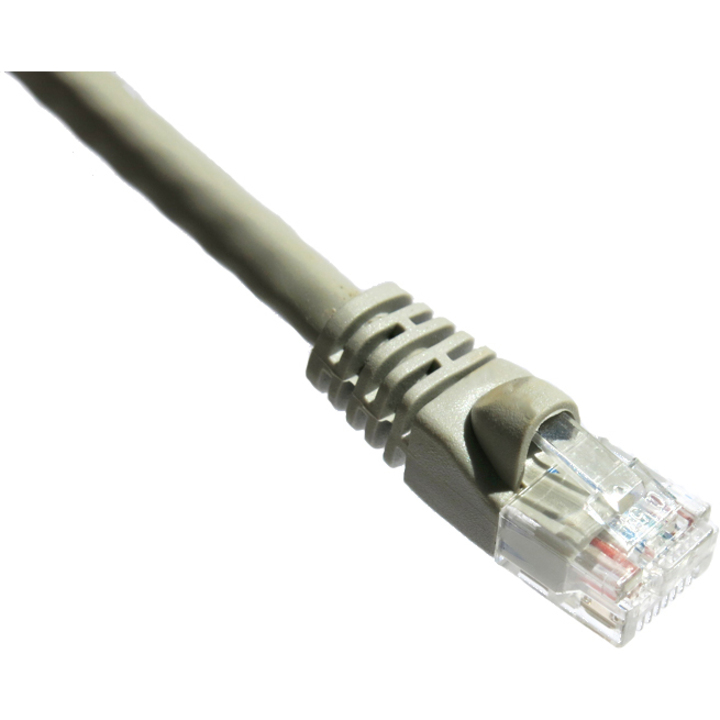 Axiom 100FT CAT6 550mhz Patch Cable Molded Boot (Gray)