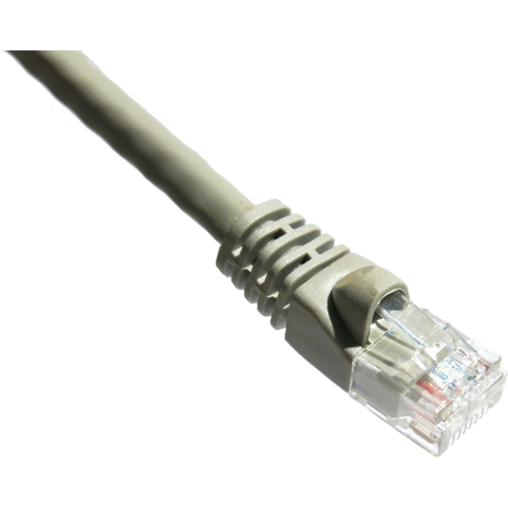 Axiom 20FT CAT6 550mhz Patch Cable Molded Boot (Gray)