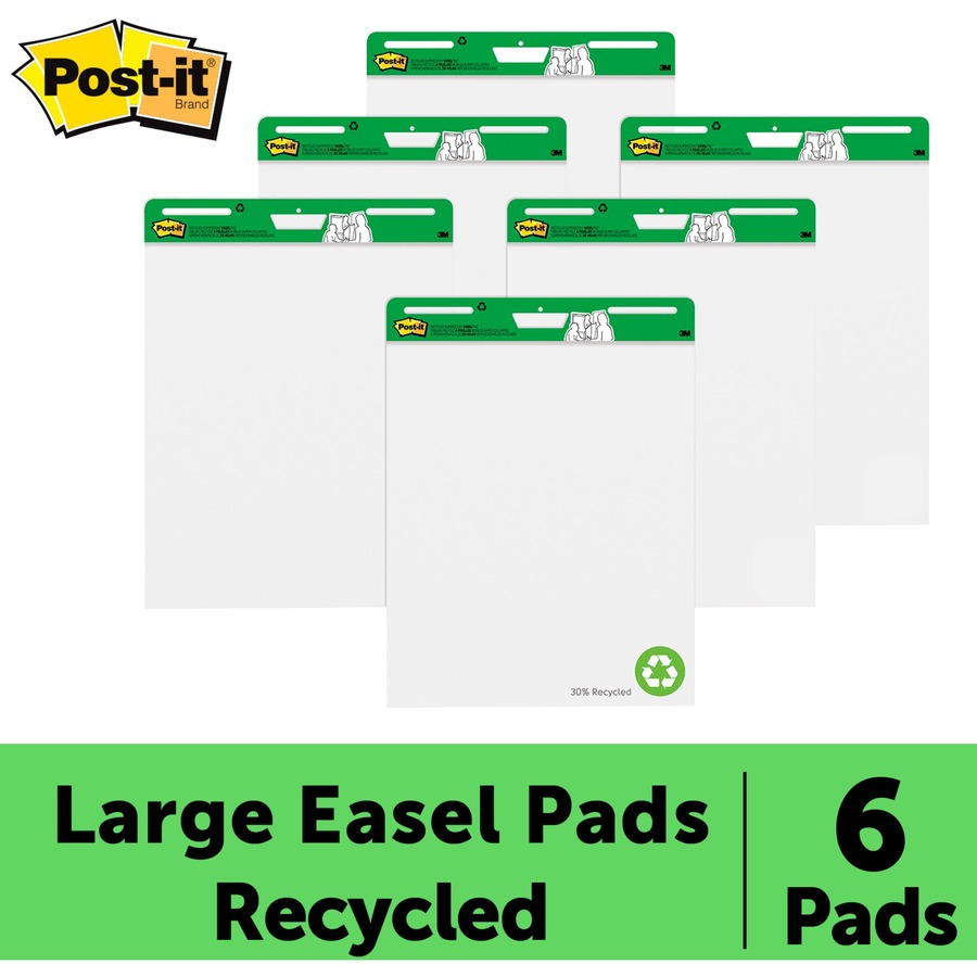 Post-it Self-Stick Tabletop Easel Pads with Dry Erase, 20 in x 23