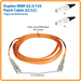 Tripp Lite Fiber Optic Cable Duplex Multimode 62.5/125 Fiber Patch Cable (LC/LC), 61M (200-ft.)  (N320-61M)