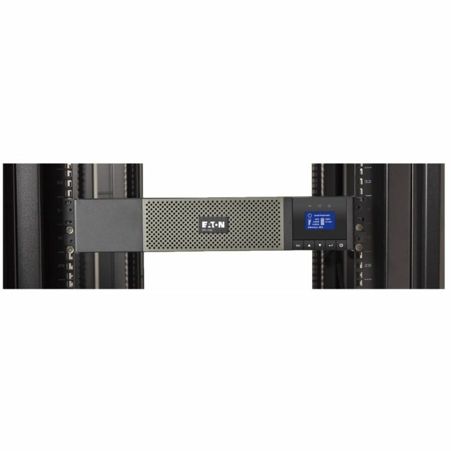 Eaton 5PX UPS, 1440 VA, 1440 W, 5-15P input, Outputs: (8) 5-15R, 120V, Rack/tower, network card included, true sine wave+ - 2U Rack/Tower - 3 Minute Stand-by - 110 V AC Input - 132 V AC Output - Serial Port - USB - 8 x NEMA 5-15R