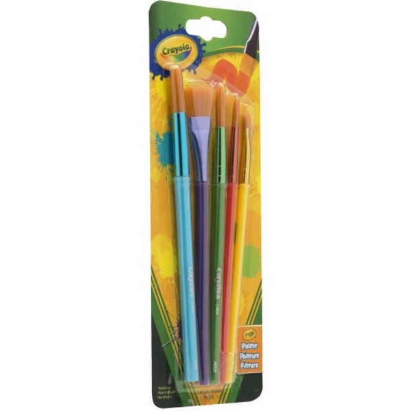 Variety Brush Set - 5 Brushes - Paint Brushes - CYO053506