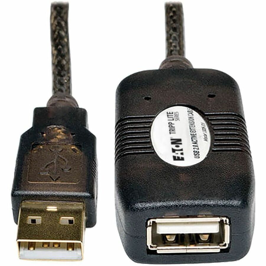 Tripp Lite by Eaton USB 2.0 Active Extension Repeater Cable (A M/F) 16 ft. (4.88 m)