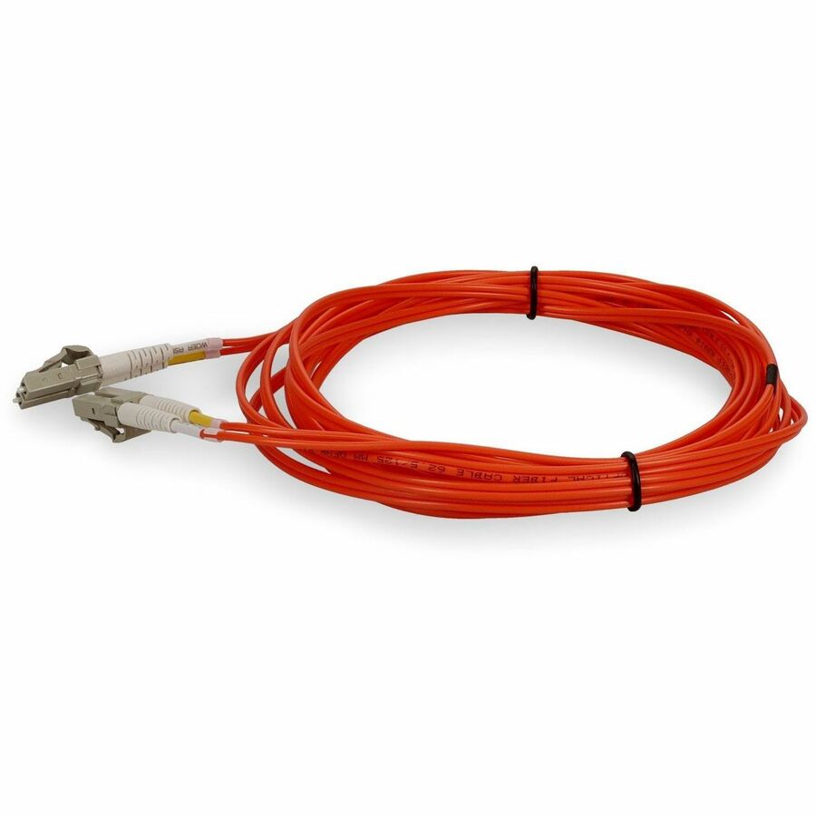 AddOn 3m LC to LC Orange OM1 Duplex OFNR (Riser-Rated) MMF (Multi Mode) Fiber Patch Cable, 62.5/125