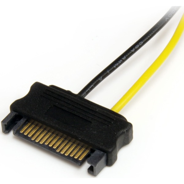 STARTECH 6in SATA Power to 6-Pin PCI Express Power Cable Adapter
