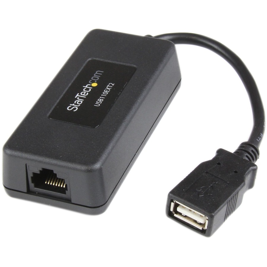 StarTech.com 1 Port USB over Cat5 / Cat6 Ethernet Extender - up to 131ft (40m)