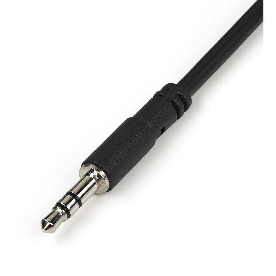 StarTech.com 6in Stereo Audio Cable - 3.5mm Female to 2x RCA Male