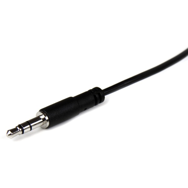 StarTech 1m Slim 3.5mm Stereo Extension Audio Cable - M/F