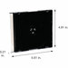 Verbatim CD/DVD Black Slim Jewel Cases - 200pk (bulk) - Book Fold - Black (94868)
