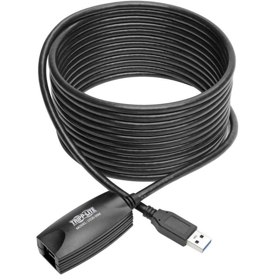 Eaton Tripp Lite Series USB 3.0 SuperSpeed Active Extension Repeater Cable (A M/F), 5M (16.4 ft.)