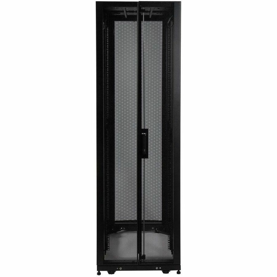 Tripp Lite by Eaton 42U SmartRack Standard-Depth Rack Enclosure Cabinet Threaded 10-32 Mounting Holes with doors & side panels