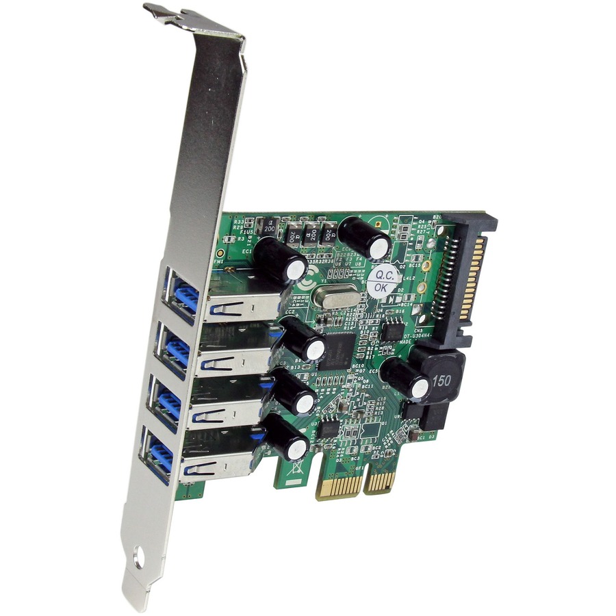 StarTech.com 4 Port PCI Express PCIe SuperSpeed USB 3.0 Controller
