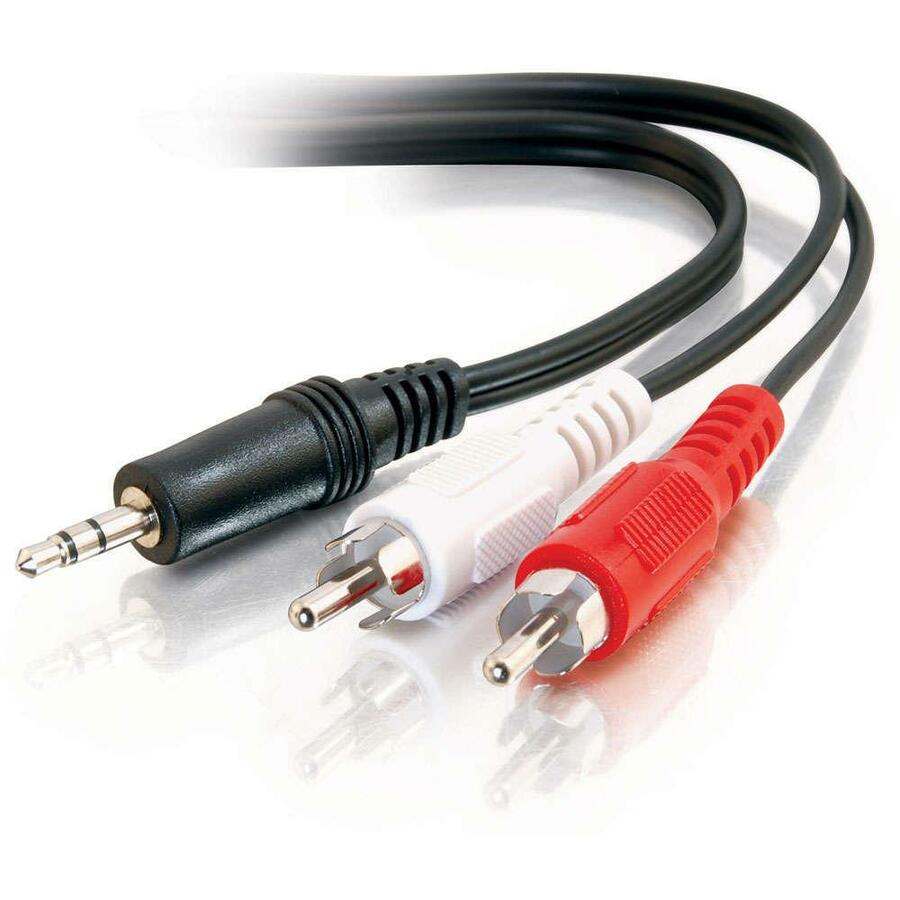 LEGRAND AV -  C2G 12FT 3.5MM STEREO TO 2-RCA M/M Y-CABLE — alternate view 1
