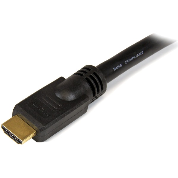 StarTech High Speed HDMI Cable - HDMI to HDMI - M/M - Gold-plated Connectors, Gold-plated Contacts (Black) - 35 ft.  (HDMM35)