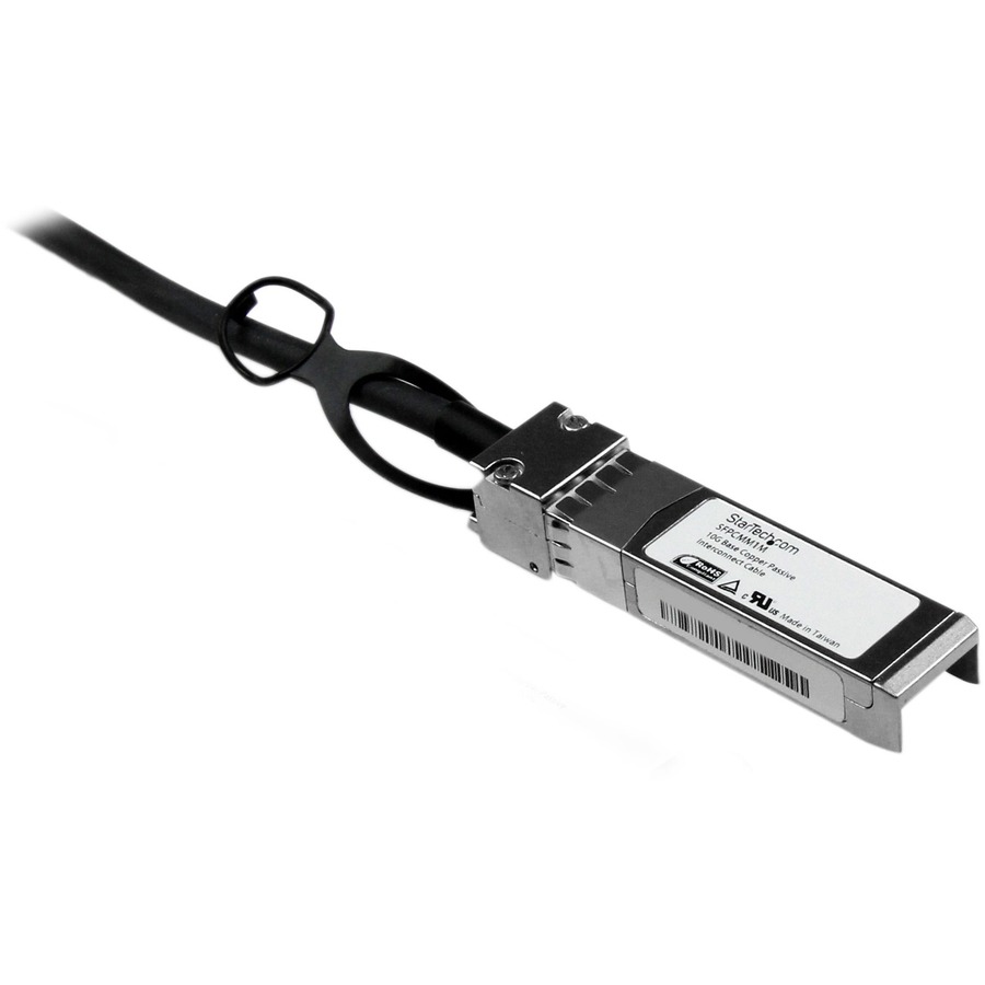 StarTech.com 1m 10G SFP+ to SFP+ Direct Attach Cable for Cisco SFP-H10GB-CU1M - 10GbE SFP+ Copper DAC 10Gbps Passive Twinax