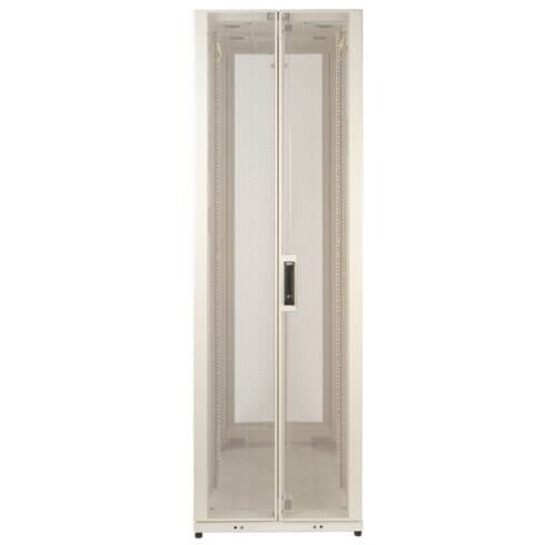 Tripp Lite 42U White SmartRack Premium Enclosure (No Side Panels Included) - 42U Rack Height x 19" (482.60 mm) Rack Width - White - 1020.58 kg Dynamic/Rolling Weight Capacity - 1360.78 kg Static/Stationary Weight Capacity