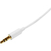 STARTECH White Slim 3.5mm Stereo Audio Cable - 1m (MU1MMMSWH)
