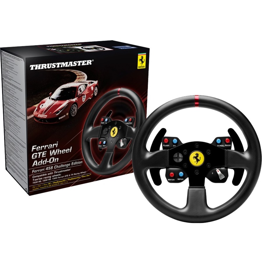 Thrustmaster Ferrari GTE Wheel Add-On Ferrari 458 Challenge Edition ...