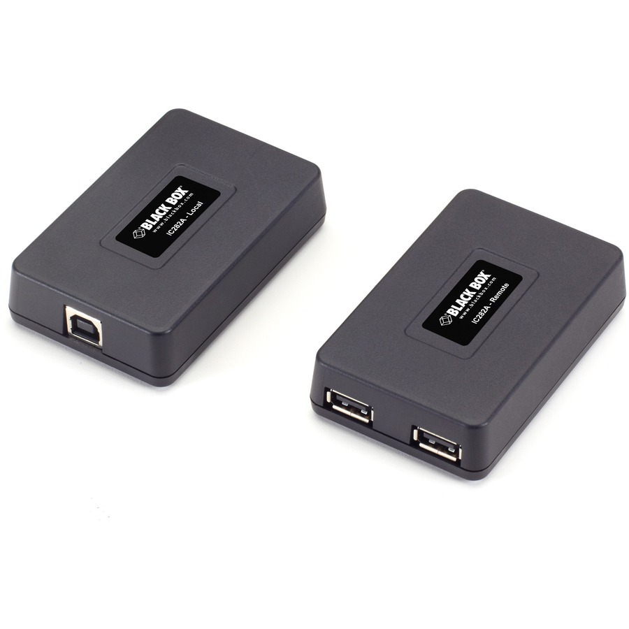 Black Box USB 1.1 Extender - CATx, 2-Port - Network (RJ-45) - 2 x USB