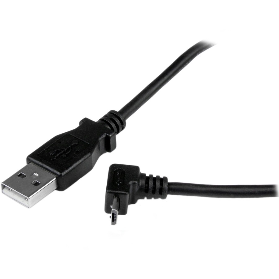 StarTech 1m Micro USB Cable - A to Up Angle Micro B