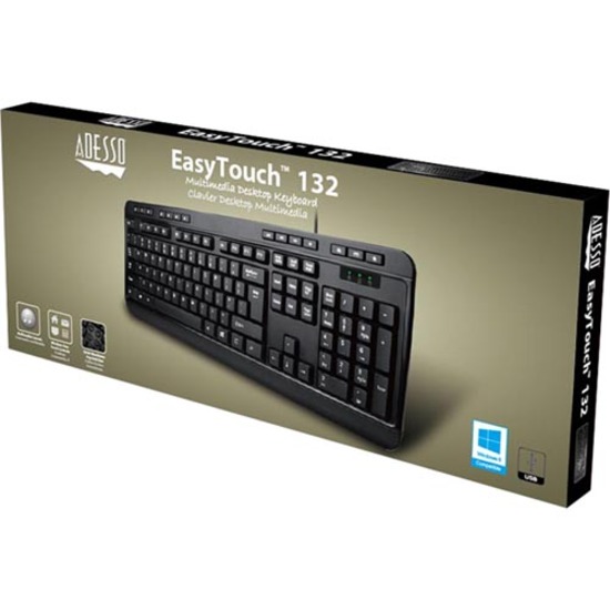 Adesso Multimedia Keyboard USB