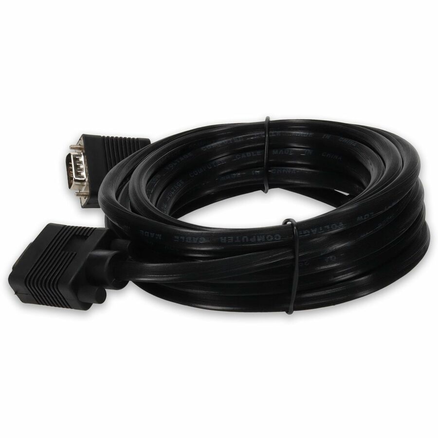 5PK 25ft VGA Male to VGA Male Black Cables For Resolution Up to 1920x1200 (WUXGA)