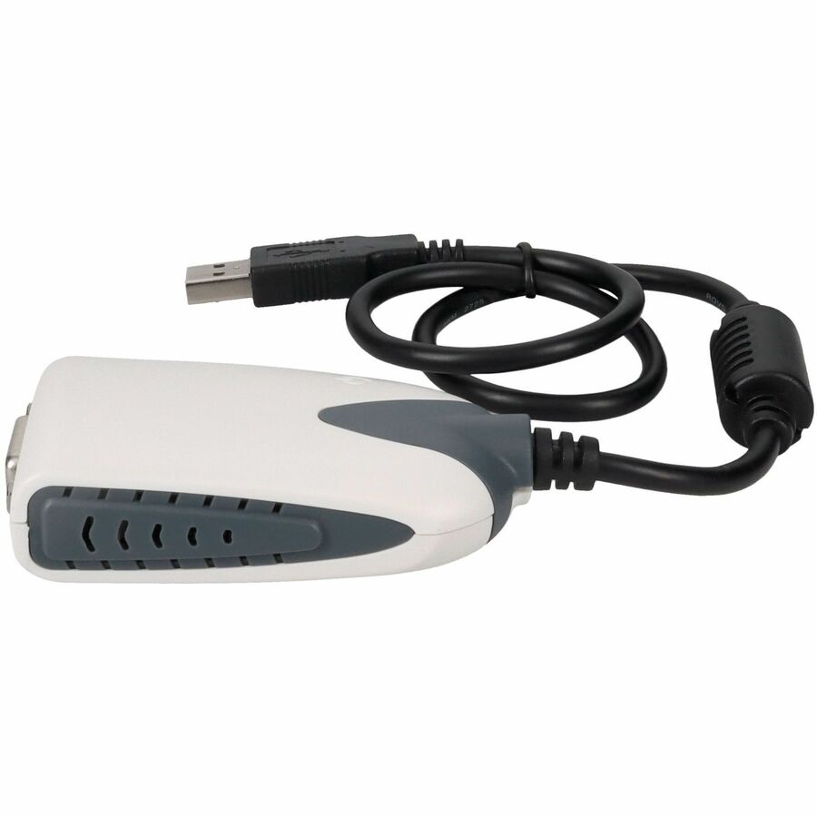 AddOn 5-Pack of USB A 2.0 Male to VGA Female Black Adapters - 100% compatible and guaranteed to work