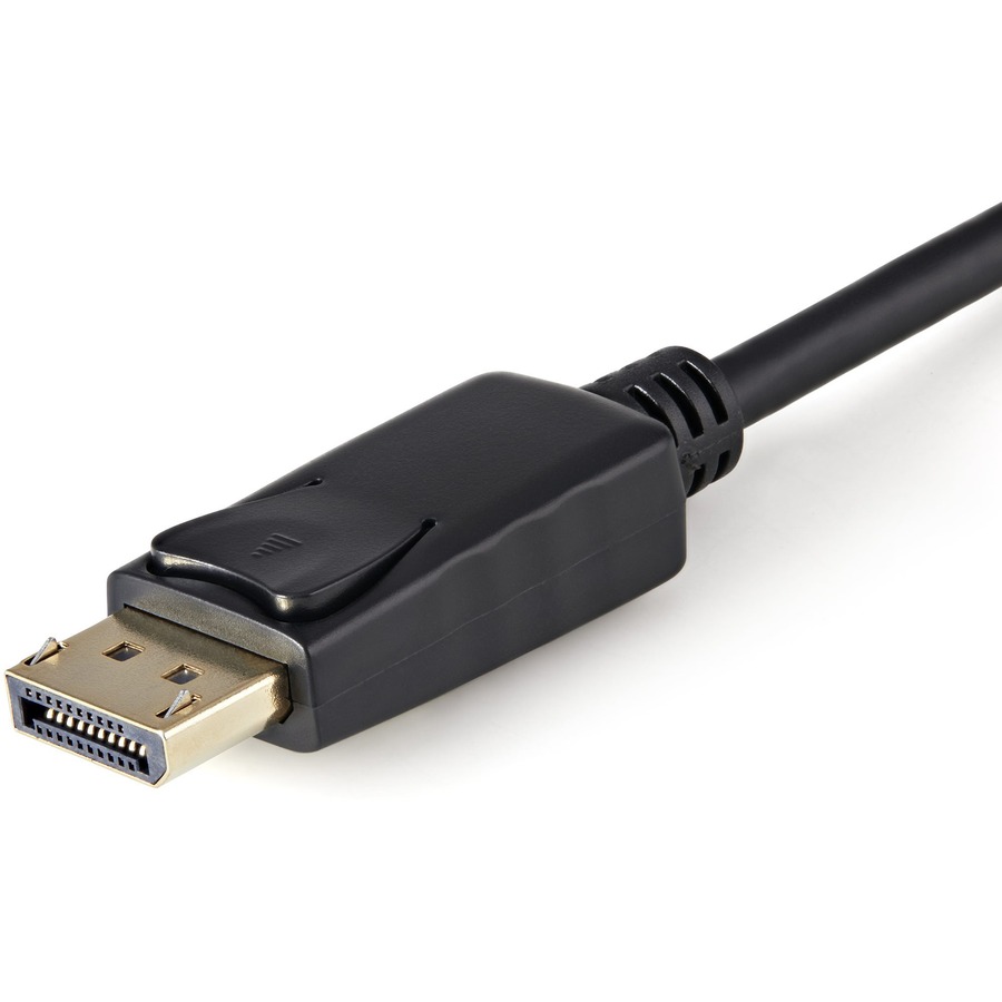 DisplayPort to HDMI VGA Adapter - DisplayPort 1.2 HBR2 to HDMI 2.0 (4K  60Hz) or VGA 1080p Converter Dongle - DP to HDMI or VGA Monitor Adapter 