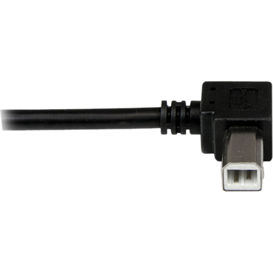 StarTech 1m USB 2.0 A to Left Angle B Cable - M/M