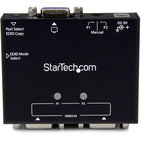 STARTECH 2-Port VGA Auto Switch Box with Priority Switching&EDID Copy