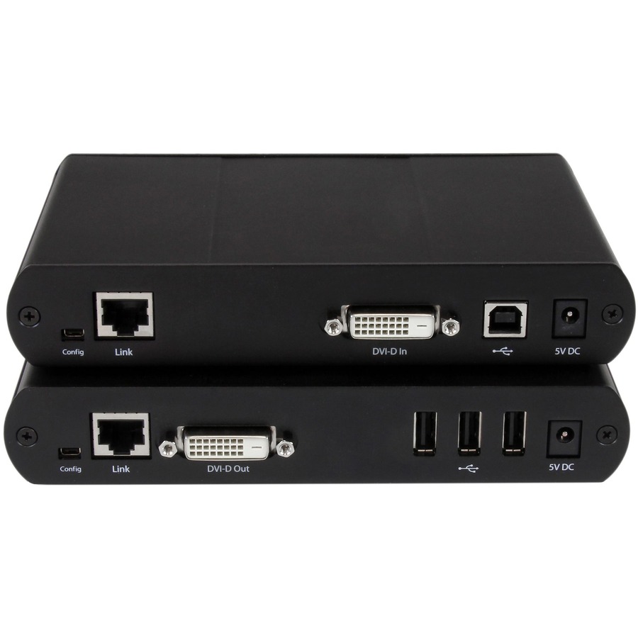 StarTech.com USB DVI over Cat 5e / Cat 6 KVM Console Extender w/ 1920x1200 Uncompressed Video - 330ft (100m)