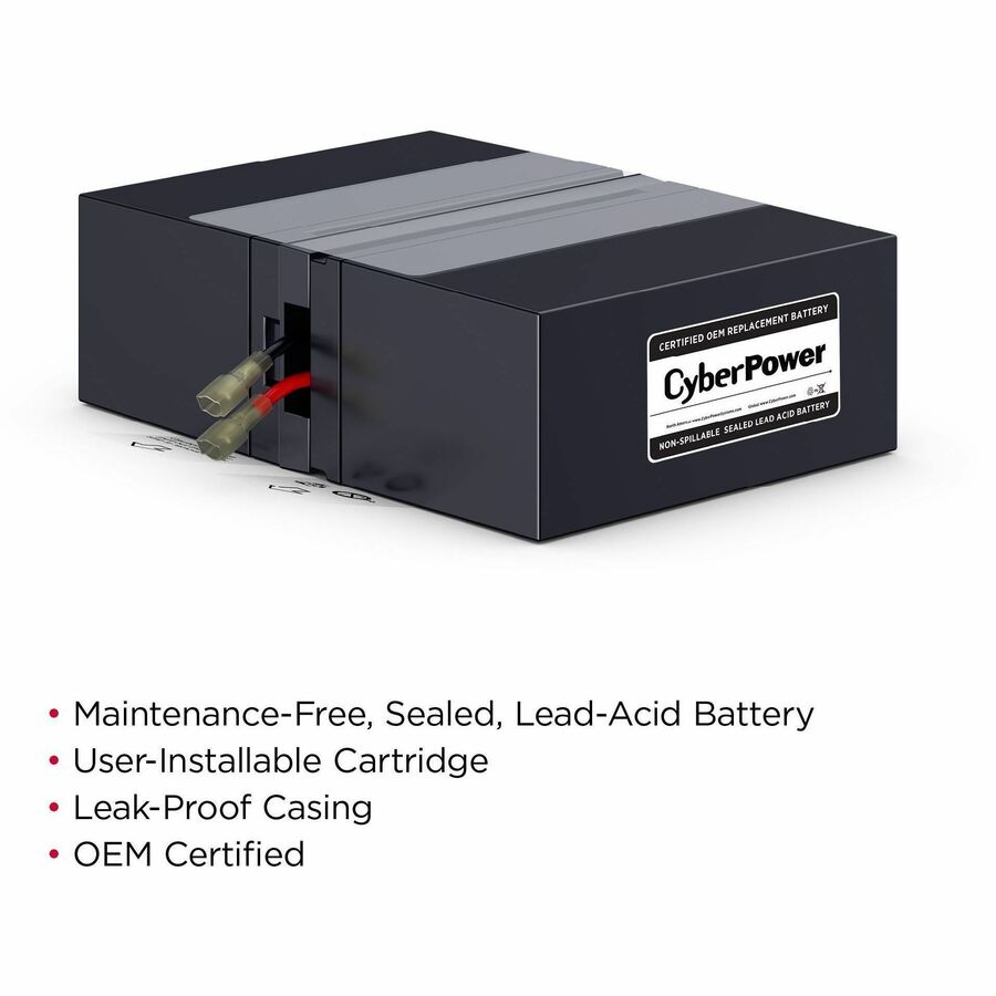 CyberPower RB1280X2D Replacement Battery Cartridge