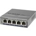 NETGEAR (GS105E-200NAS) ProSafe Plus Switch, 5-Port Gigabit Ethernet - 5 Ports - 5 x RJ-45 - 10/100/1000Base-T - Wall Mountable O