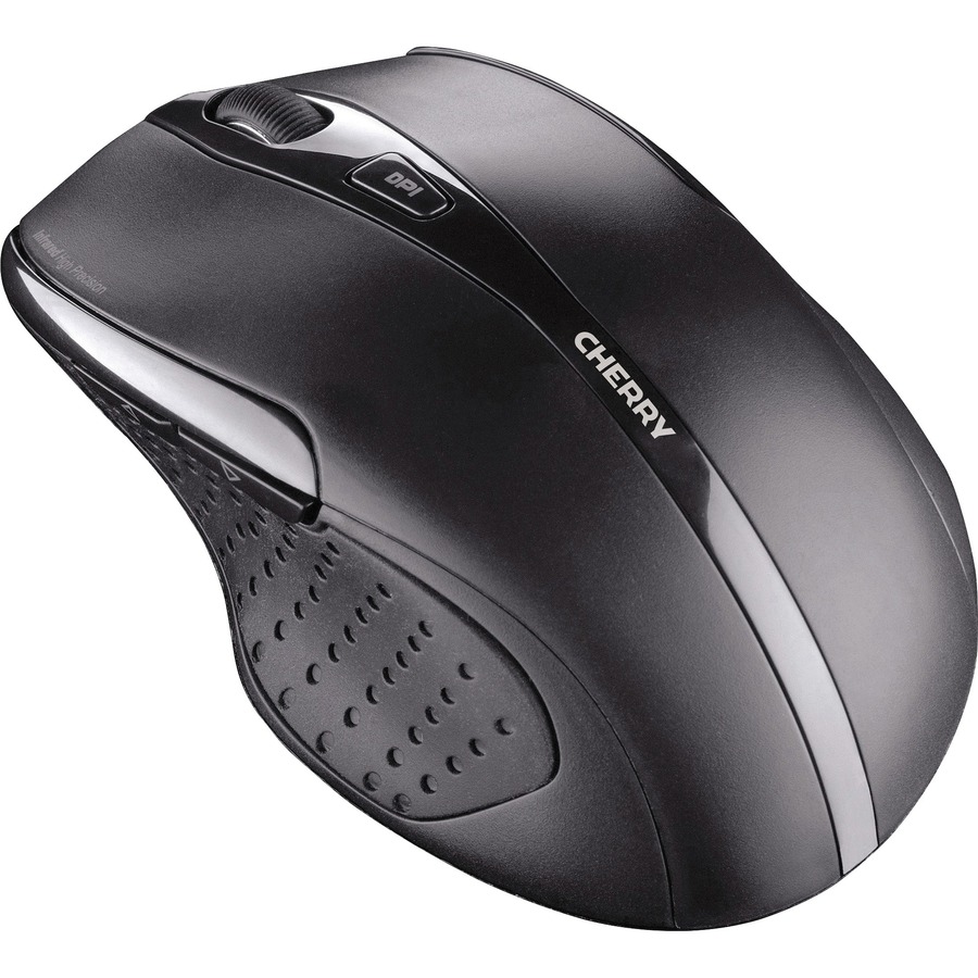 CHERRY MW 3000 Wireless Mouse - Infrared - Wireless - 5 Button - Black - USB - 1750 dpi - Right-handed