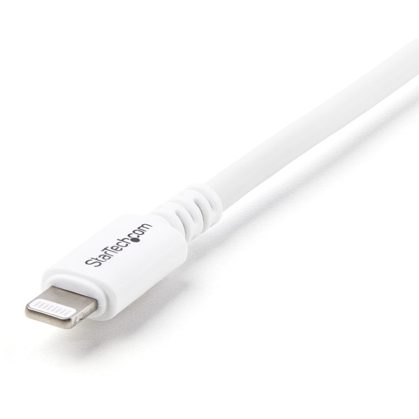 Startech USB to Lightning Cable - Apple MFi Certified - Long - 3 m (10 ft.) - White (USBLT3MW)