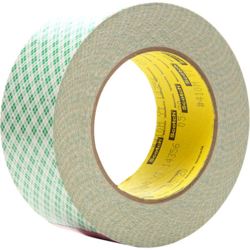 Scotch Double-Coated Paper Tape - 36 yd Length x 2" Width - 6 mil Thickness - 3" Core - Kraft - Rubber Backing - Chemical Resistant, Temperature Resistant, Moisture Resistant, UV Resistant - For General Purpose, Multipurpose - 1 / Roll - Natural